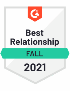 G2 Fall 2021 Best Relationship Badge