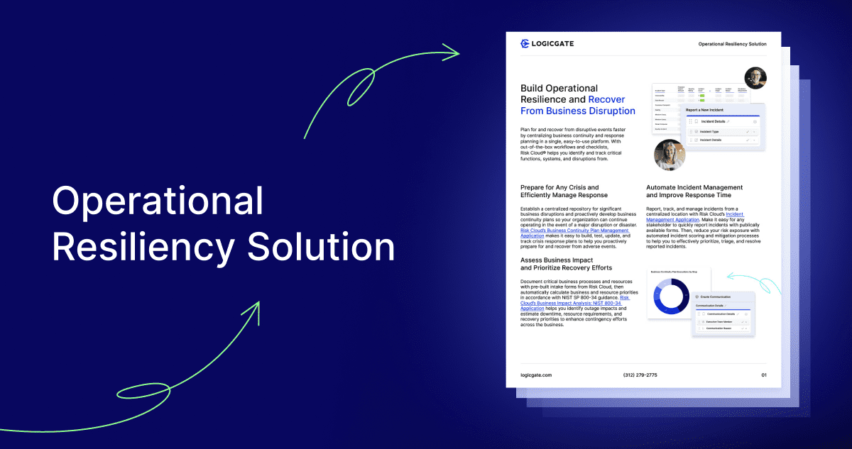 Operational Resiliency Solution