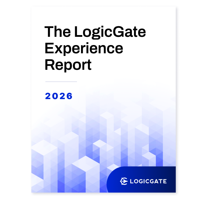The LogicGate Experience Report 2026 Cover