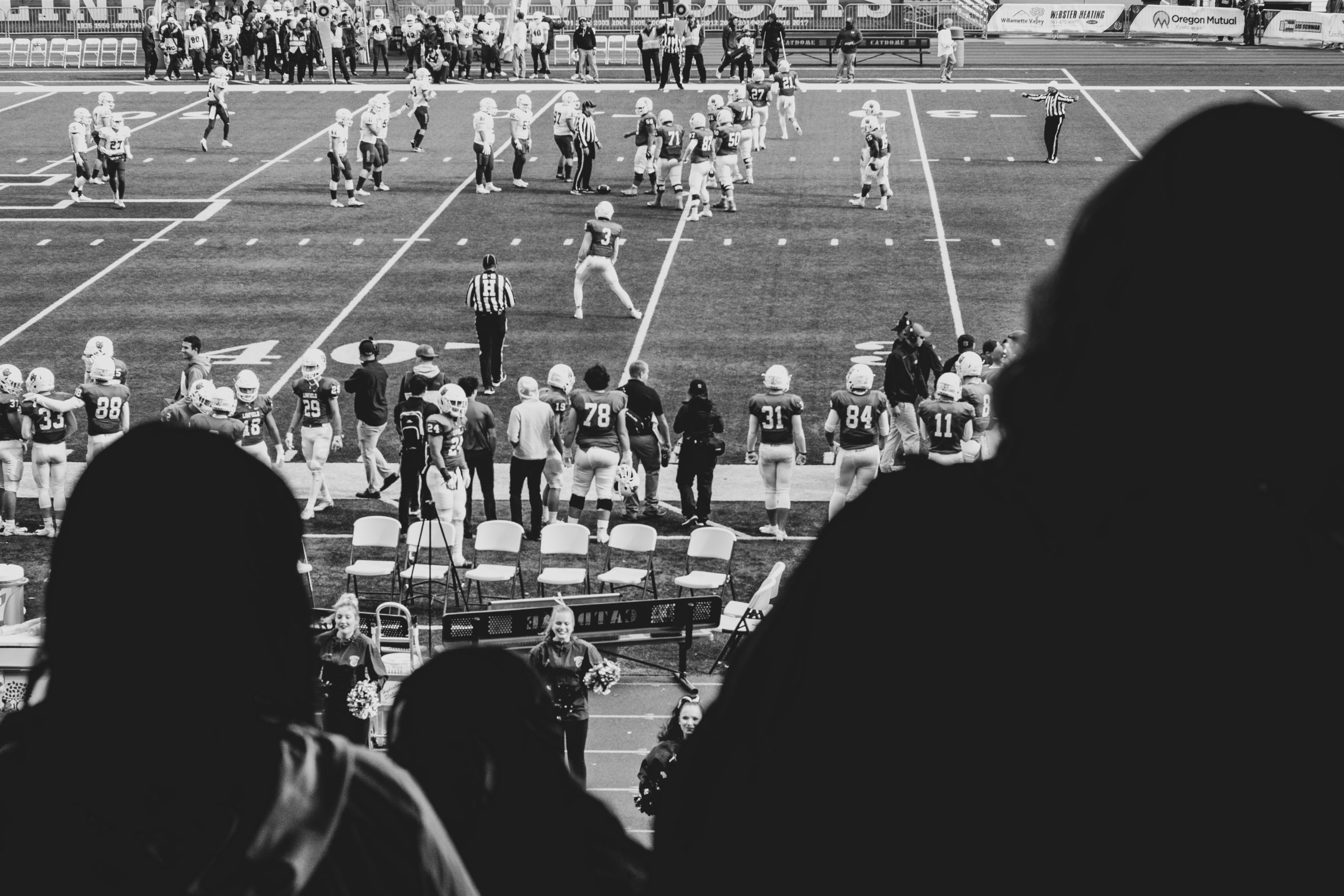 A football game