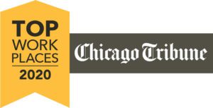 Chicago Tribune Top Work Places Badge