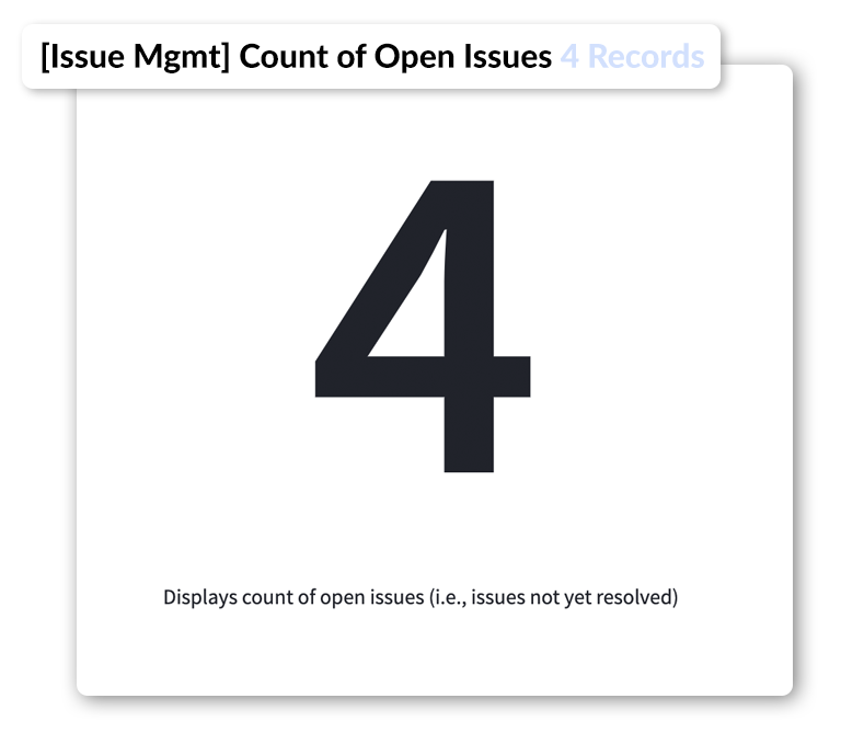 Visible Issues Management 