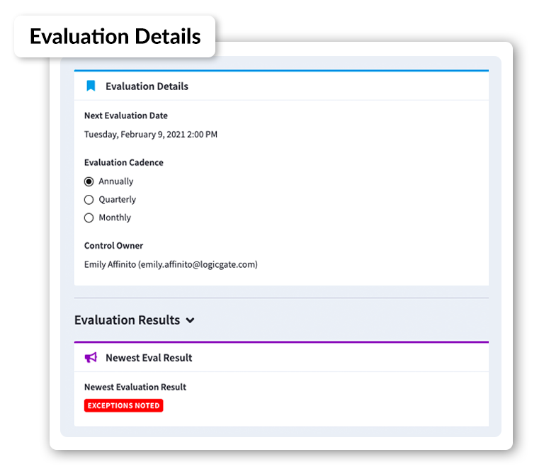 Seamlessly Evaluate Your Internal Controls, Policies, and Procedures