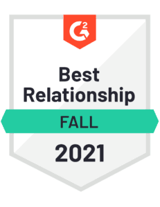 G2 Fall 2021 Best Relationship Badge