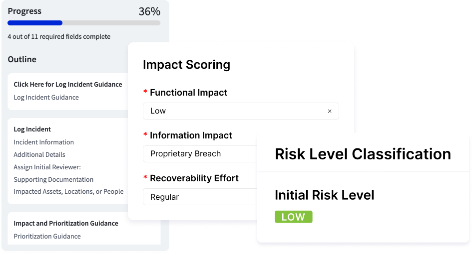 Improve Incident Visibility with Centralized Reporting, Tracking, and Scoring