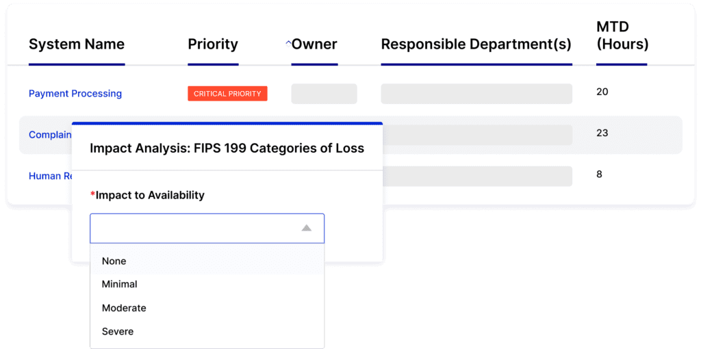 Effectively Identify, Assess, and Track Critical Sites and Systems