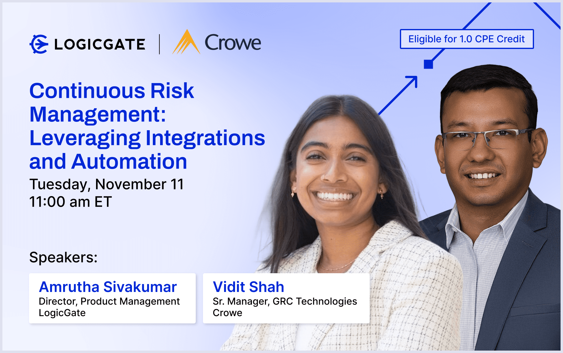 Webinar with LogicGate and Crowe Banner