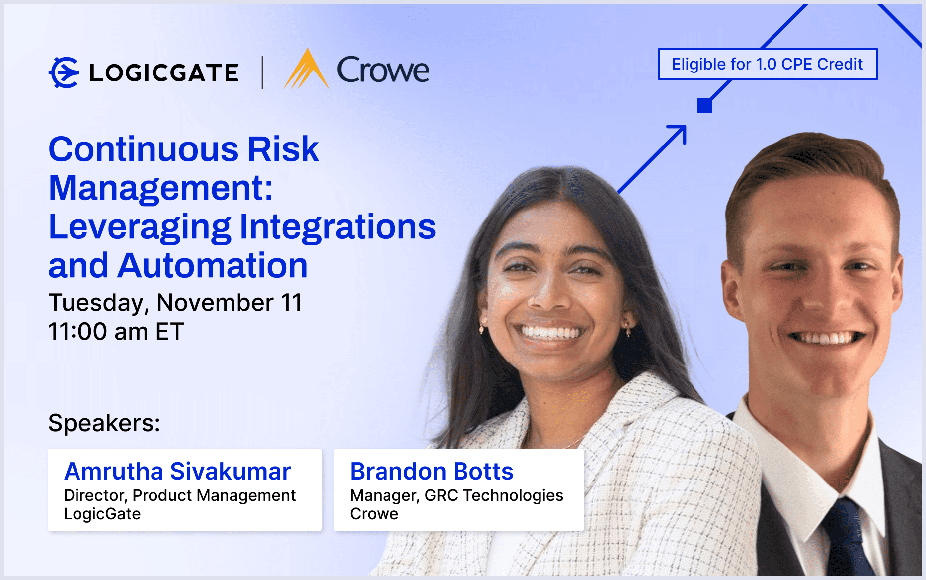 Webinar with LogicGate and Crowe Banner